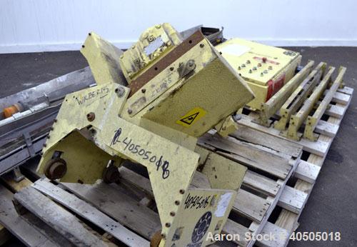 Used Heavy Trim Grinding System Consisting Of: (2) Rapid model G27 sheet guillotine cutters. Approximate 2" x 11" feed opening. Each driven by a 3hp, 3/60/460 volt, 1760 rpm gear motors. (1) Approxim...