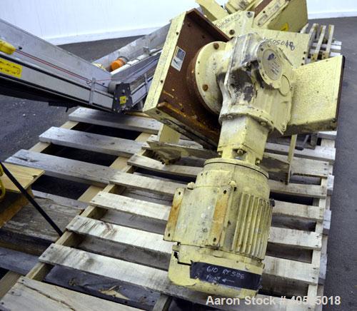 Used Heavy Trim Grinding System Consisting Of: (2) Rapid model G27 sheet guillotine cutters. Approximate 2" x 11" feed opening. Each driven by a 3hp, 3/60/460 volt, 1760 rpm gear motors. (1) Approxim...