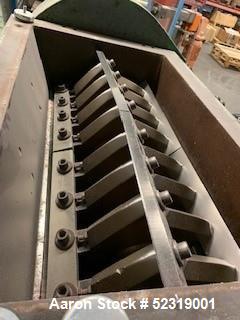 Used Rapid GK 1000 Granulation system with a capacity of 880-2640 pounds/hour. (400-1200 Kg/hour.) depending on the product consisting of: (1) Rapid GK 1000 granulator, 23.4" (600 mm) diameter x 39" ...