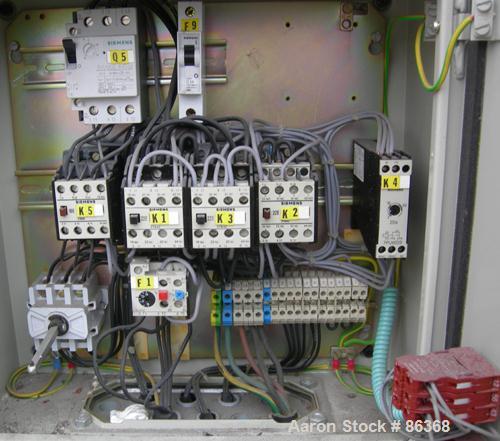 USED: Rapid Granulator, model GK3029-KU. Approximate 8" diameter x 12" wide 3 bolt on blade open rotor. Tilt back pelican style feed hopper, bottom discharge drawer set up for blower discharge with b...