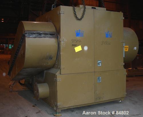 USED: Rotogran Granulator, model WO-4465-36HD. 65" x 44" feed opening with hopper, approximately 65" wide 9 rows of 5 bolt-on blades, open rotor. Approximate 1/4" screen holes. Bottom blower discharg...