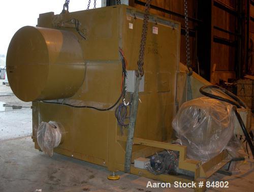 USED: Rotogran Granulator, model WO-4465-36HD. 65" x 44" feed opening with hopper, approximately 65" wide 9 rows of 5 bolt-on blades, open rotor. Approximate 1/4" screen holes. Bottom blower discharg...