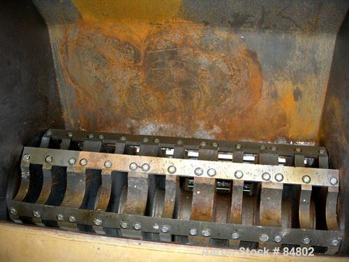 USED: Rotogran Granulator, model WO-4465-36HD. 65" x 44" feed opening with hopper, approximately 65" wide 9 rows of 5 bolt-on blades, open rotor. Approximate 1/4" screen holes. Bottom blower discharg...