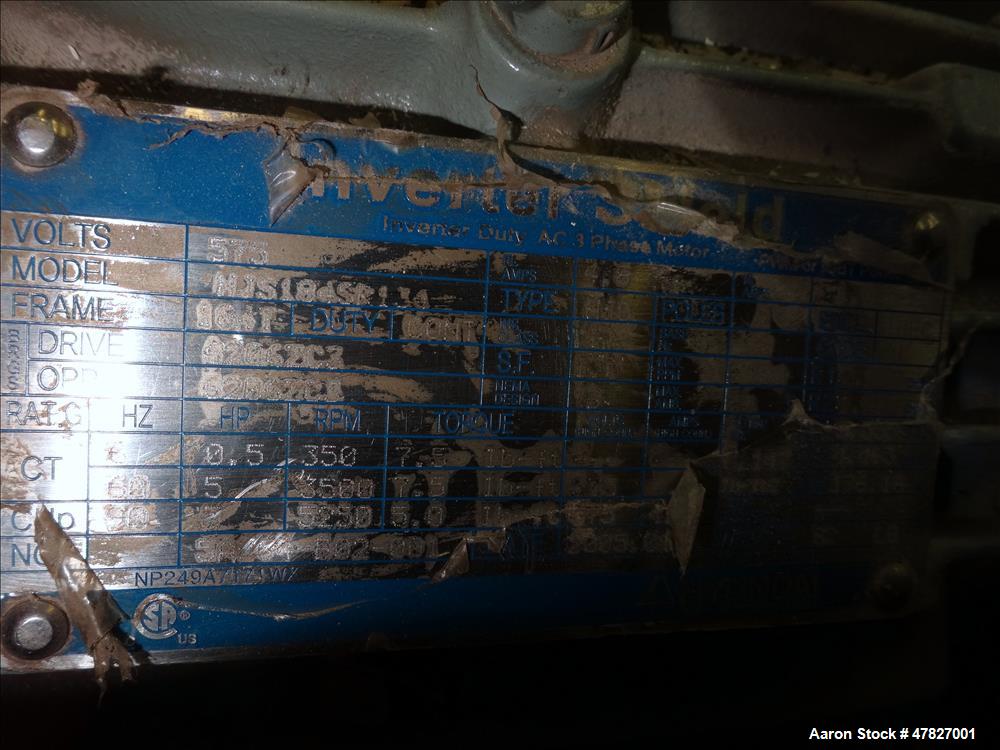 Used RotoGran Granulator, WO Series
