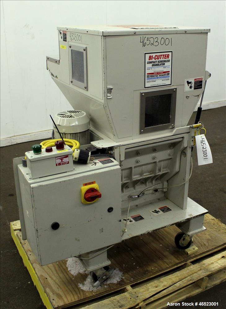 Used- SRS (FBE) Corp., Bi-Cutter Screenless Granulator, Model SR1517.
