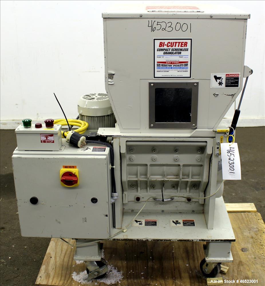 Used- SRS (FBE) Corp., Bi-Cutter Screenless Granulator, Model SR1517.