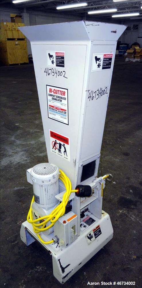 Used SRS Corp, Bi-Cutter Compact Screenless Granulator, Model SR68,