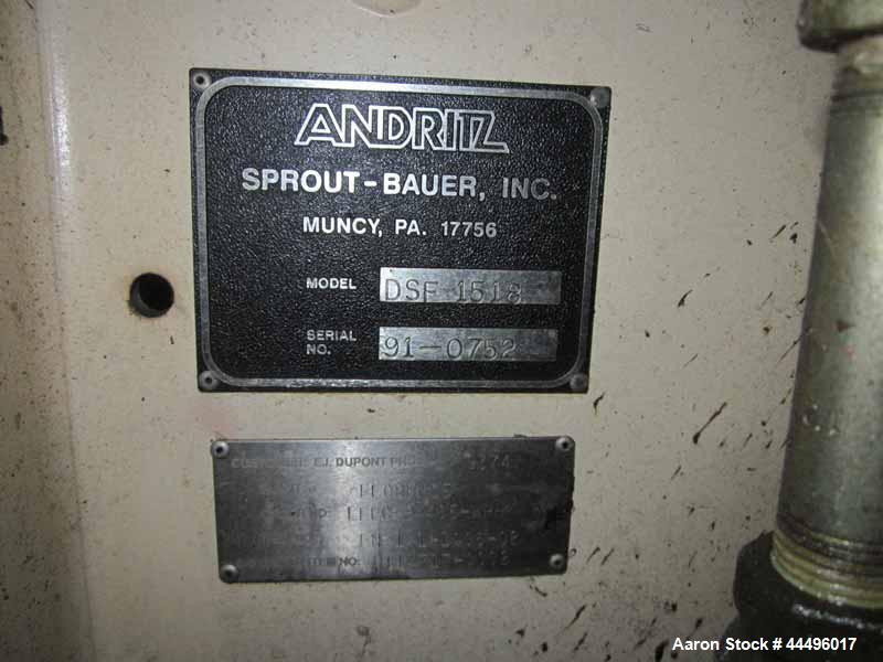 Used Sprout Waldron Granulator