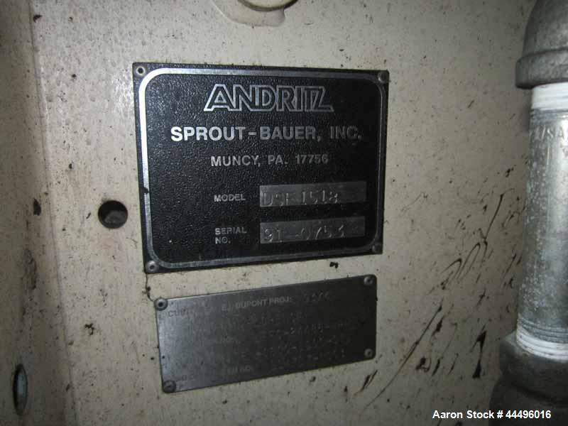 Used- Sprout Waldron Granulator