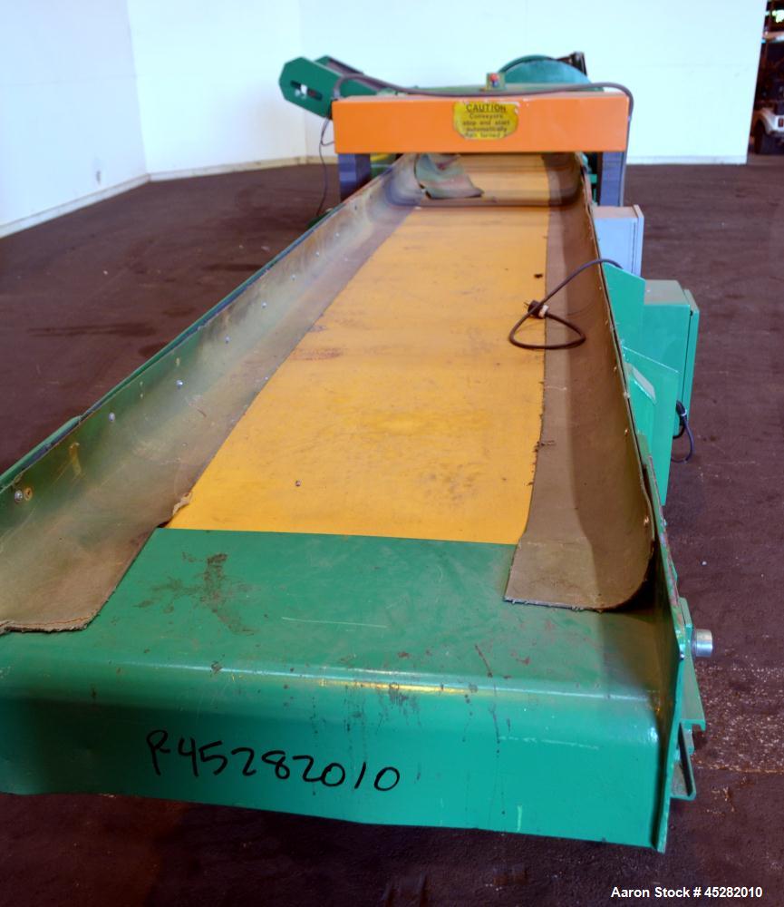 Used Taylor-Stiles Rotary Cutter, Model 536, Carbon Steel. Approximate 36" width, (4) bolt on fly knives, 24-3/4" cutting diameter. Driven by a 75hp, 3/60/460 volt, 1775 rpm motor, approximate 67" lo...