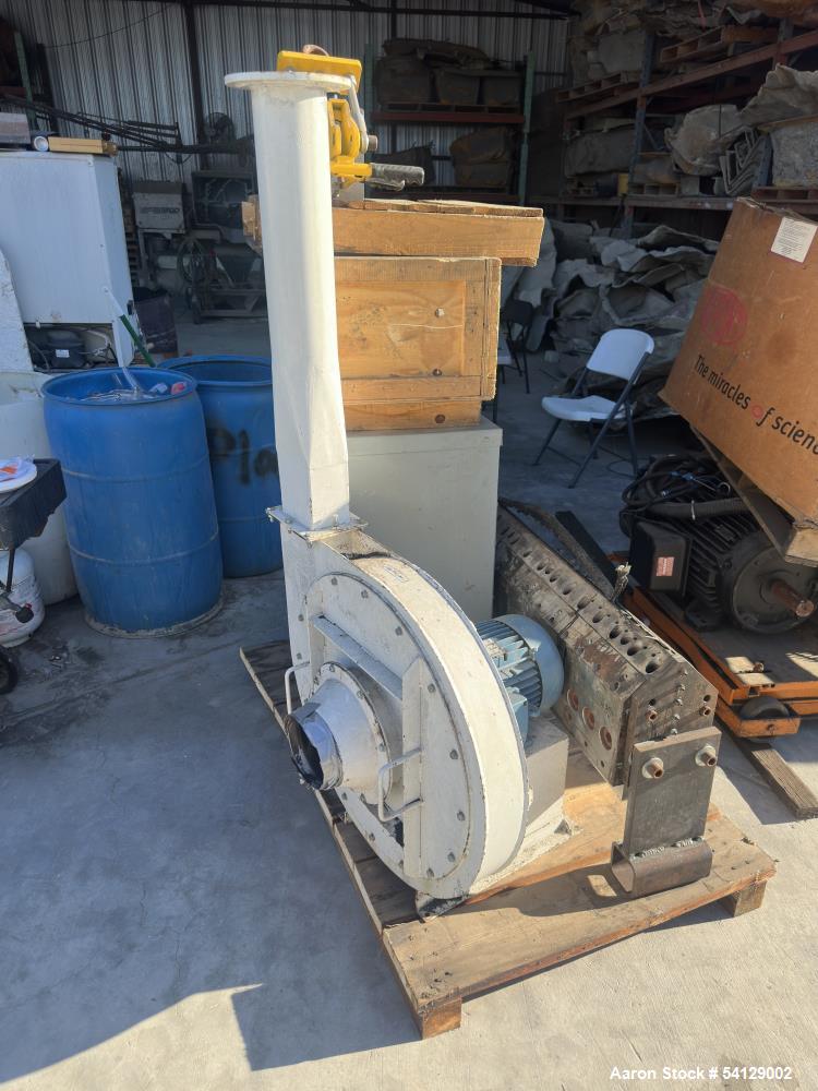 Used Tria Model TR 120 49 Granulator | 50 HP | 1,200 kg/hr | Water-Cooled, Soundproofed Plastic Recycling Grinder