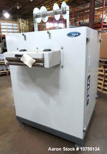 Used- Tria Feed Roll In Feed Granulator. Model TRK5030