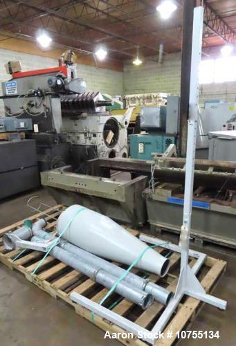 Used- Tria Feed Roll In Feed Granulator. Model TRK5030