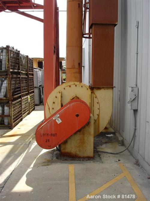 Used Triple /S Dynamics Granulator, Model 48. Feed Opening 29'' x 48'' with bolt on hopper. 3 Knife solid rotor approximate 14.75'' (375mm) x 48'' (1219mm. (4) Staitionary knives. Belt driven by a 25...