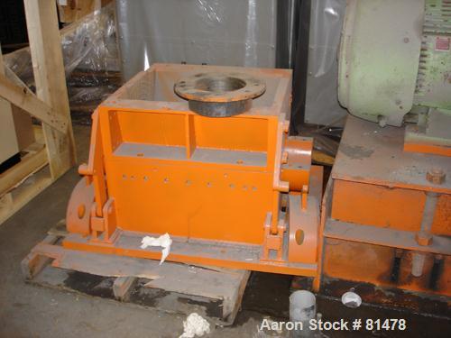 Used Triple /S Dynamics Granulator, Model 48. Feed Opening 29'' x 48'' with bolt on hopper. 3 Knife solid rotor approximate 14.75'' (375mm) x 48'' (1219mm. (4) Staitionary knives. Belt driven by a 25...