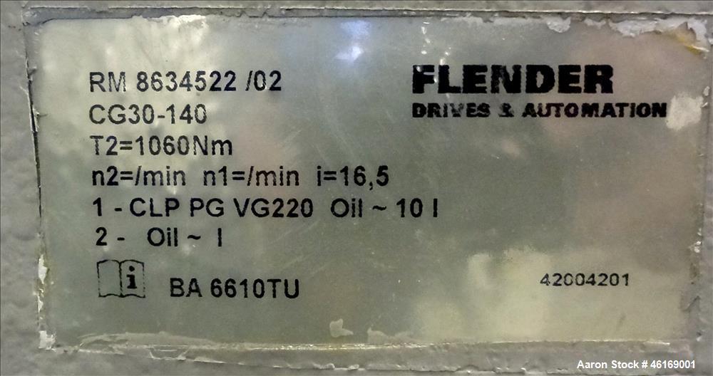 Used Vecoplan Rotary Grinder Type RG 32 (ANIV), Carbon Steel.