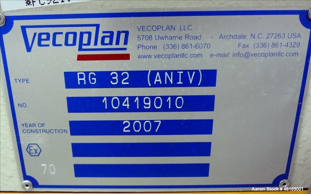 Used Vecoplan Rotary Grinder Type RG 32 (ANIV), Carbon Steel.
