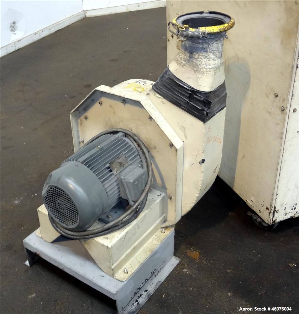 Used Wor-Tex Roll Stock Granulator, Model HS-755. Approximate 10" wide x 55" long feed throat, (4) 30" wide off set bolt on blades, closed rotor, (2) bed knives. 2" Tall x 55" wide feed opening with ...