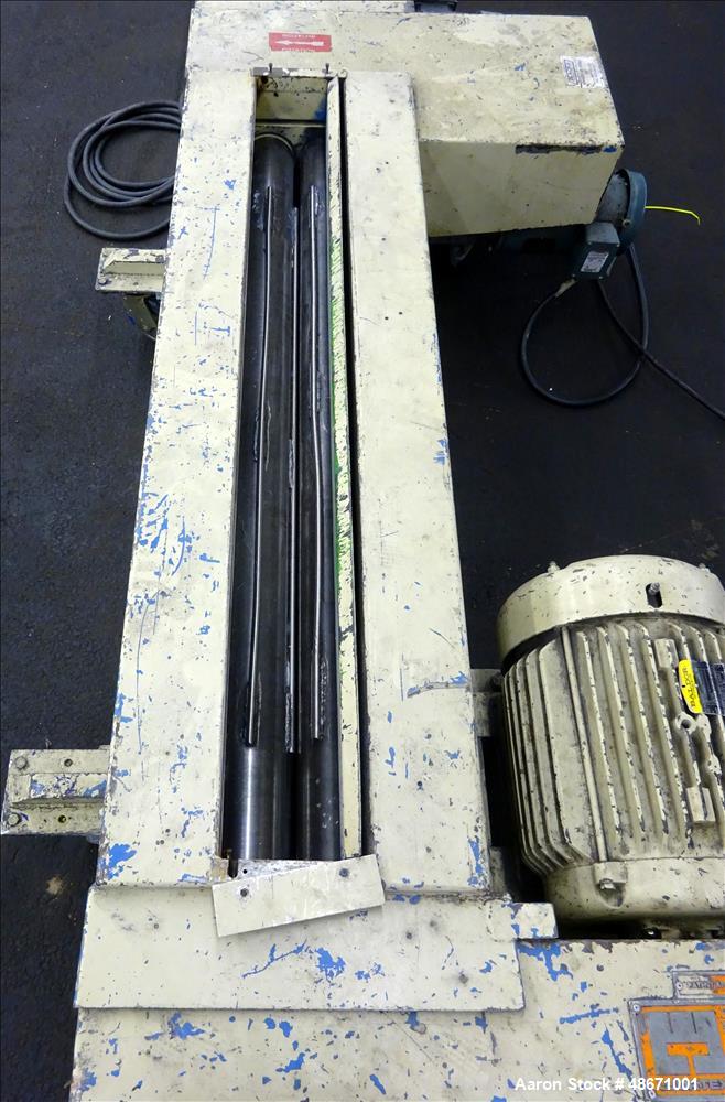 Used Wortex Granulator, Model UP-755-D, Carbon Steel.