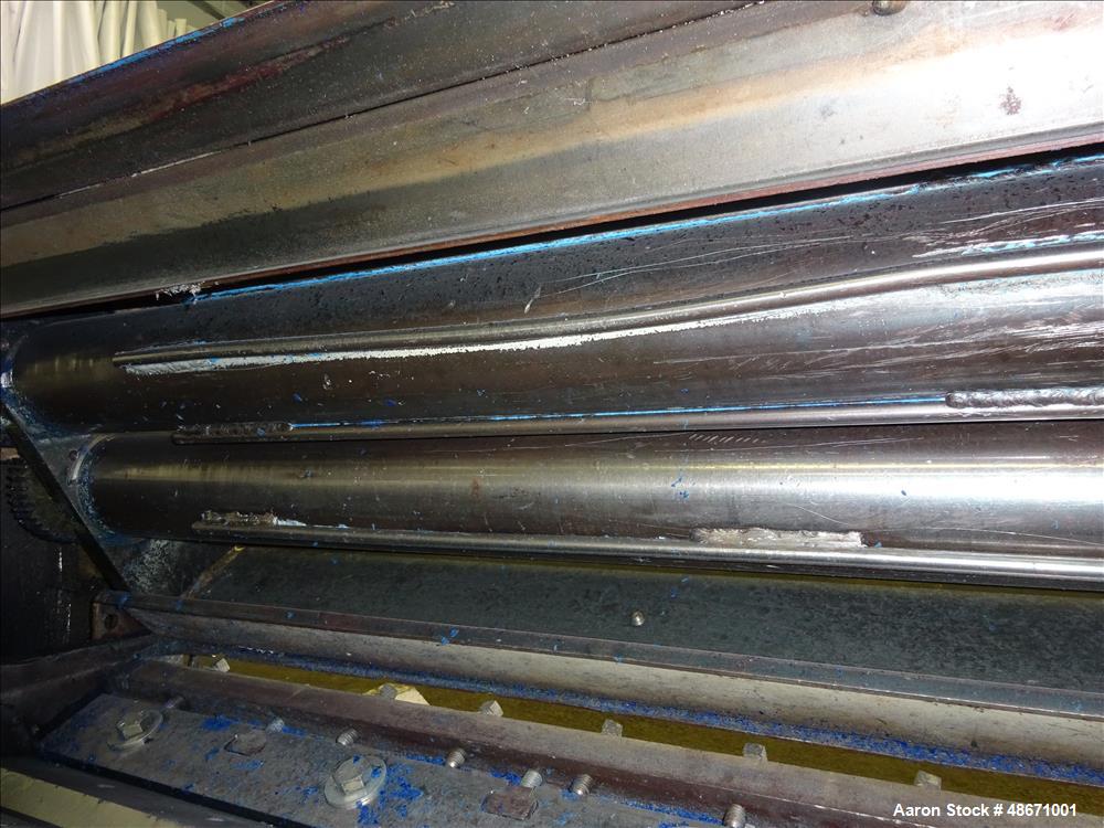 Used Wortex Granulator, Model UP-755-D, Carbon Steel.
