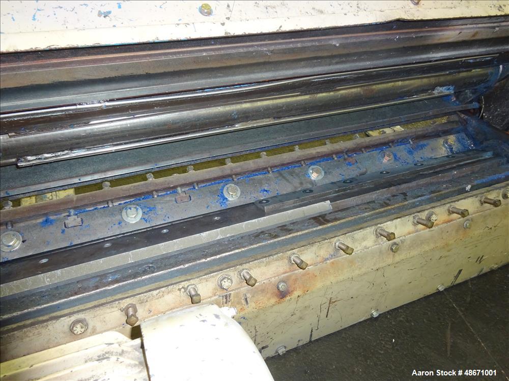 Used Wortex Granulator, Model UP-755-D, Carbon Steel.