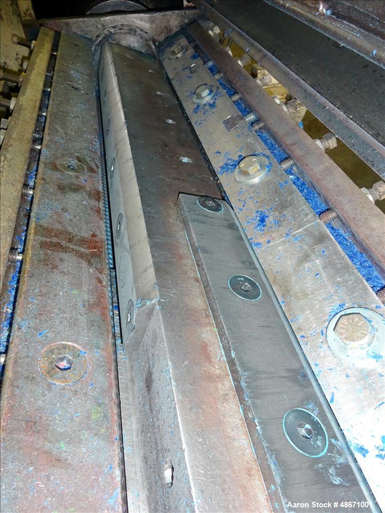Used Wortex Granulator, Model UP-755-D, Carbon Steel.