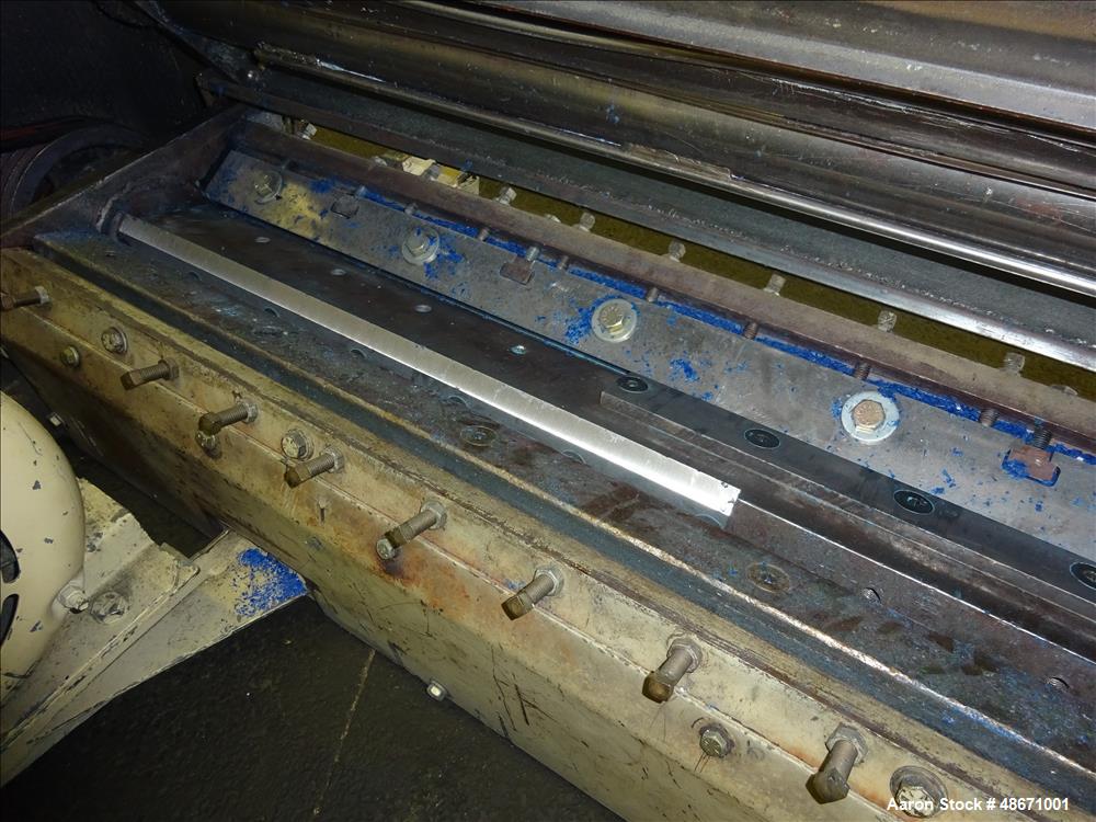 Used Wortex Granulator, Model UP-755-D, Carbon Steel.