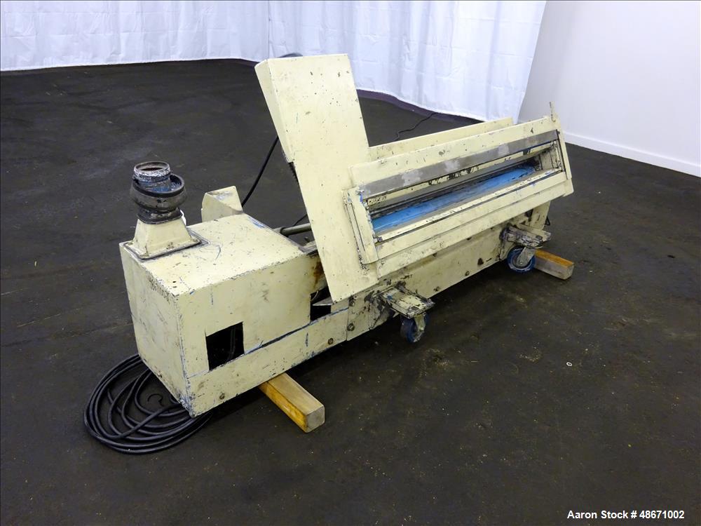 Used Wortex Granulator, Model UP-755-D, Carbon Steel.