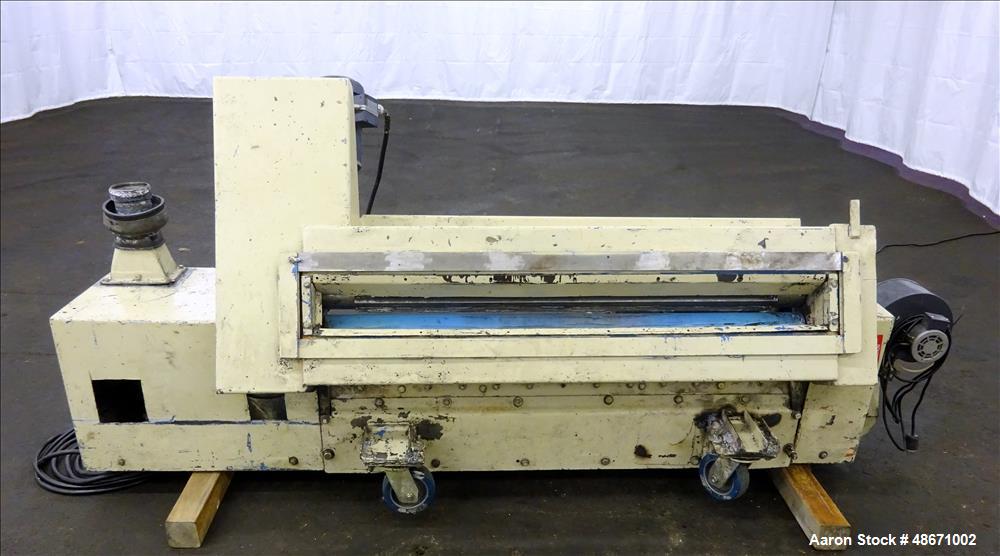 Used Wortex Granulator, Model UP-755-D, Carbon Steel.