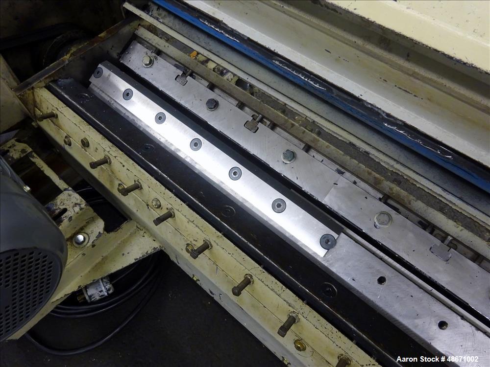 Used Wortex Granulator, Model UP-755-D, Carbon Steel.