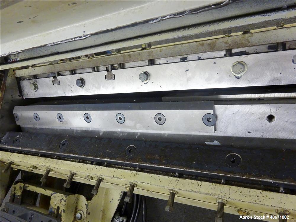 Used Wortex Granulator, Model UP-755-D, Carbon Steel.