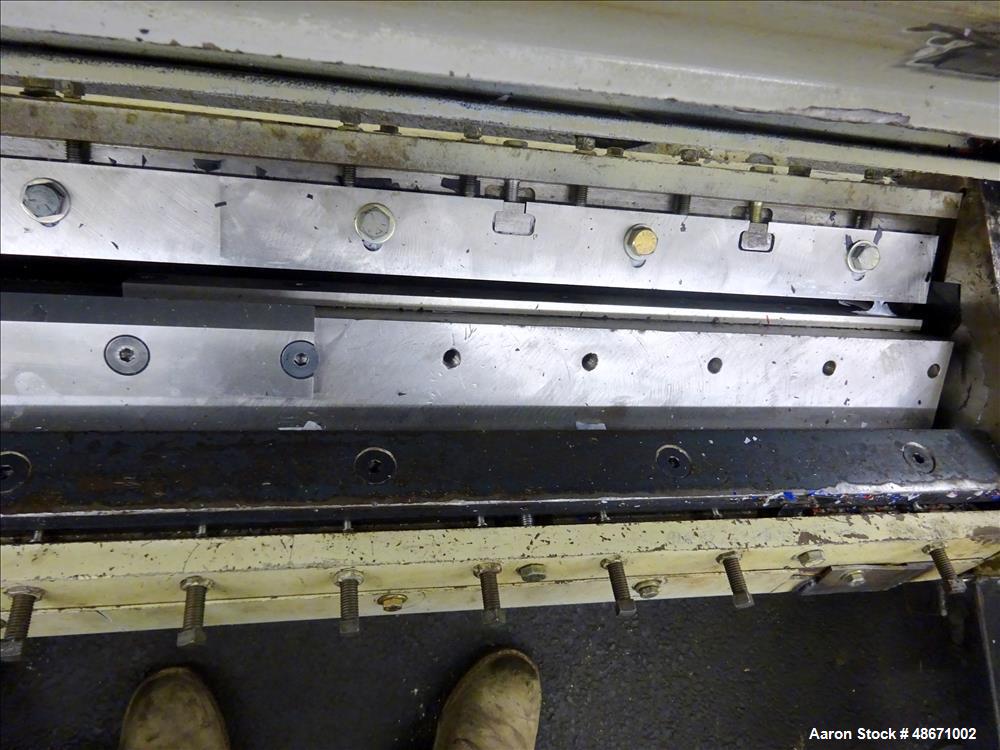 Used Wortex Granulator, Model UP-755-D, Carbon Steel.