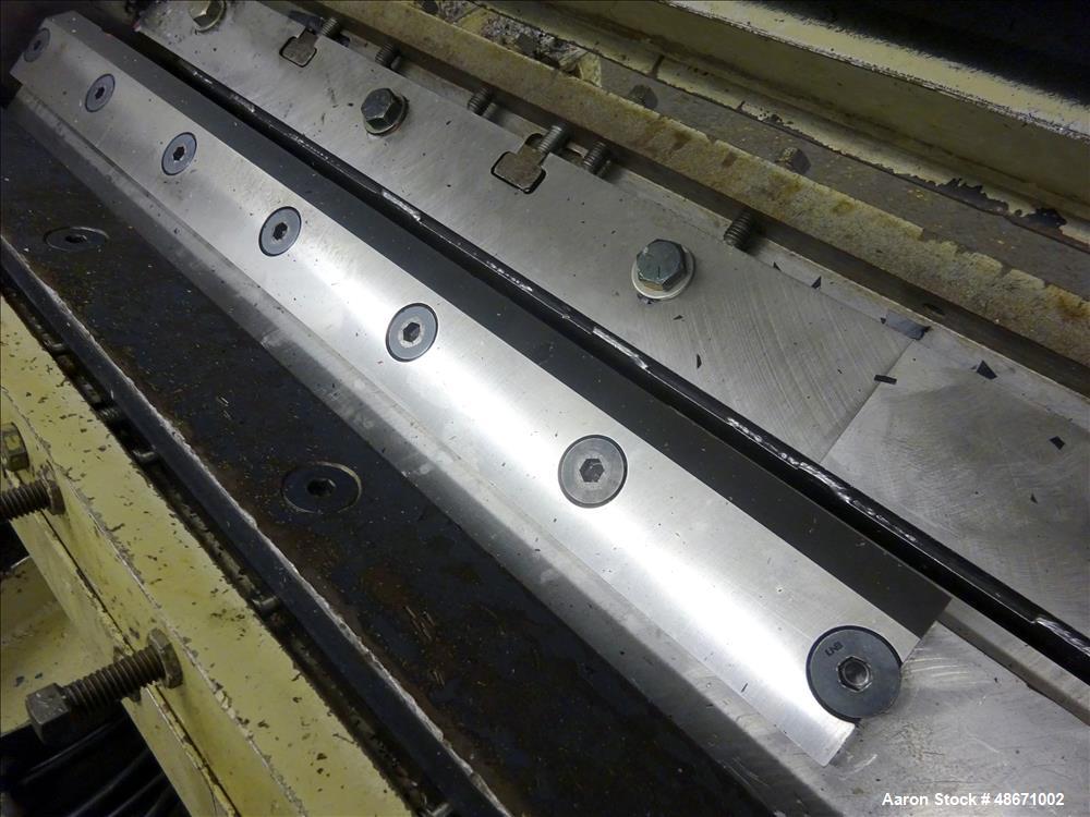 Used Wortex Granulator, Model UP-755-D, Carbon Steel.
