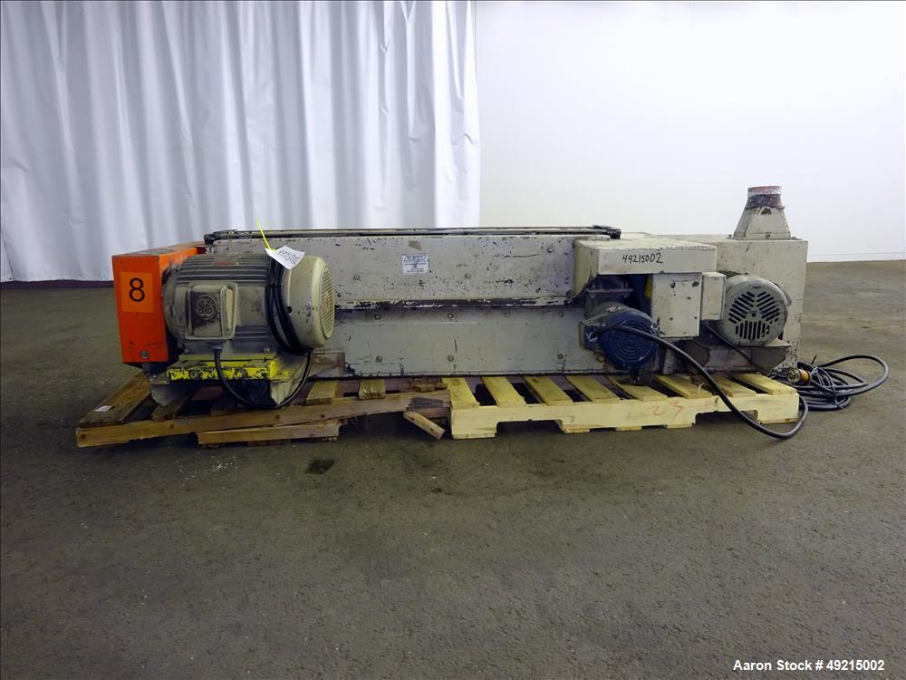 Used Wortex Granulator, Model UP-755-D, Carbon Steel.
