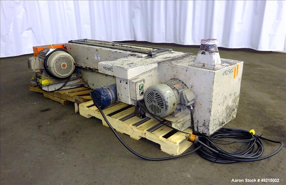 Used Wortex Granulator, Model UP-755-D, Carbon Steel.