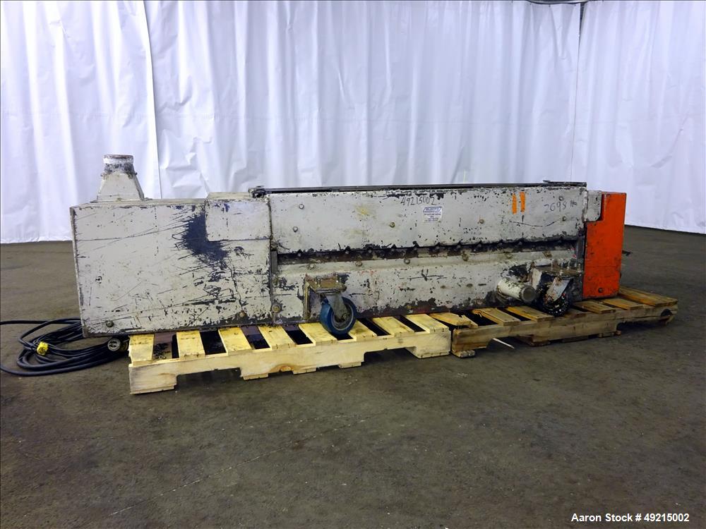 Used Wortex Granulator, Model UP-755-D, Carbon Steel.