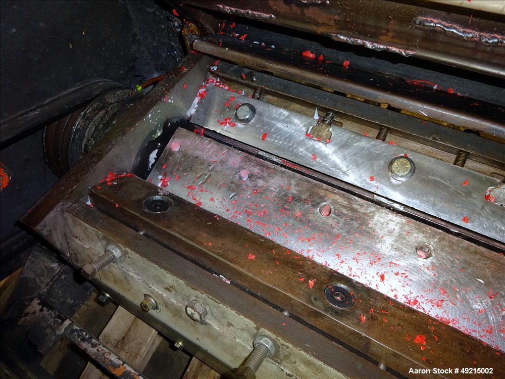 Used Wortex Granulator, Model UP-755-D, Carbon Steel.