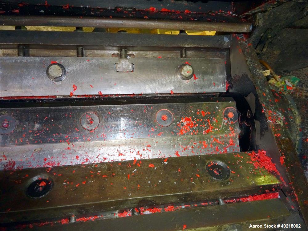 Used Wortex Granulator, Model UP-755-D, Carbon Steel.