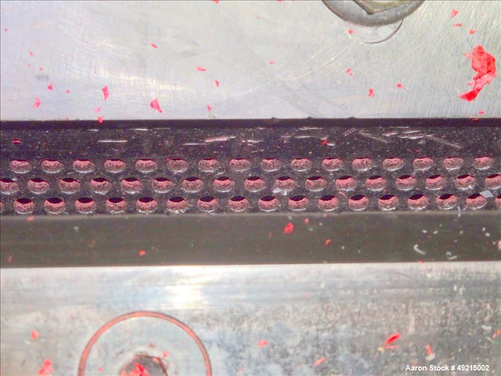 Used Wortex Granulator, Model UP-755-D, Carbon Steel.