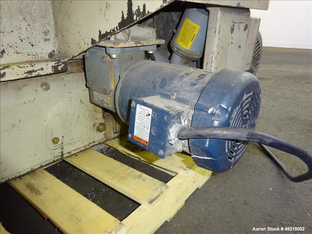 Used Wortex Granulator, Model UP-755-D, Carbon Steel.