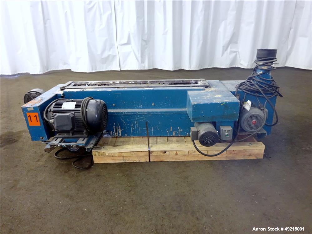 Used Wortex Granulator, Model UP-755, Carbon Steel.