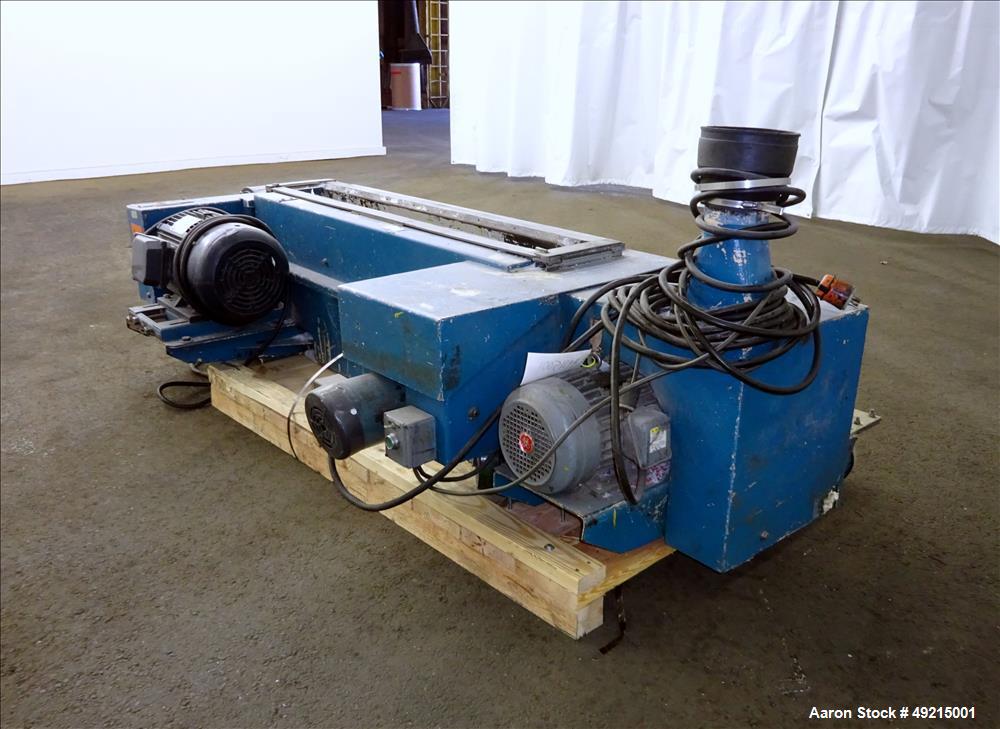 Used Wortex Granulator, Model UP-755, Carbon Steel.