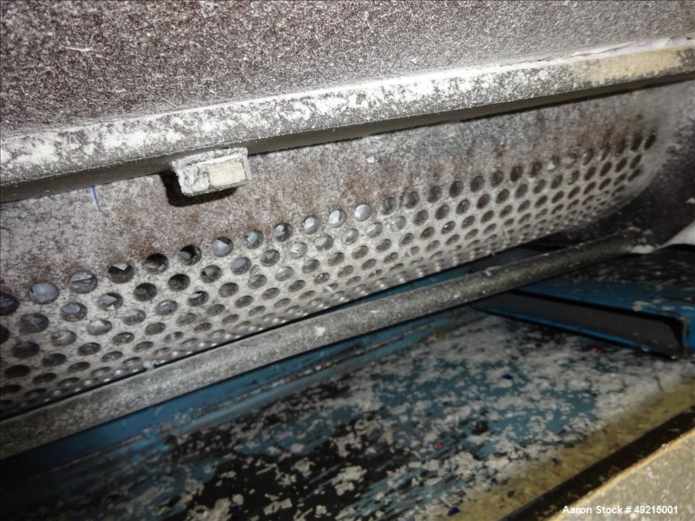 Used Wortex Granulator, Model UP-755, Carbon Steel.