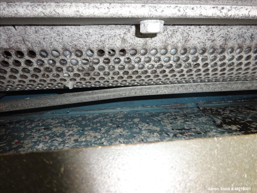 Used Wortex Granulator, Model UP-755, Carbon Steel.