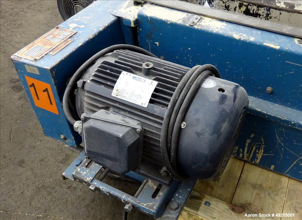 Used Wortex Granulator, Model UP-755, Carbon Steel.