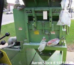 Used- Cumberland, Model 2428I Granulator. 24" x 28" feed throat. 3 knife twin shear open rotor. 2 bed knife. 40 hp 230/460 v...