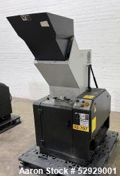 Used- Rapid 200 Series Granulator, Model 200-36. Throughput capacity up to 100 kg/hr. 200mm Rotor diameter. Super-Tangential...