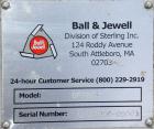 Used Ball & Jewel Beside-The-Press Granulator, Model BP1224