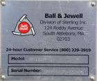 Used Ball & Jewell Beside-The-Press Granulator, Model BP1224. Approximately 12