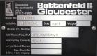 Used Battenfeld Gloucester Granulator, Model 1012BP7.5. Approximate 10